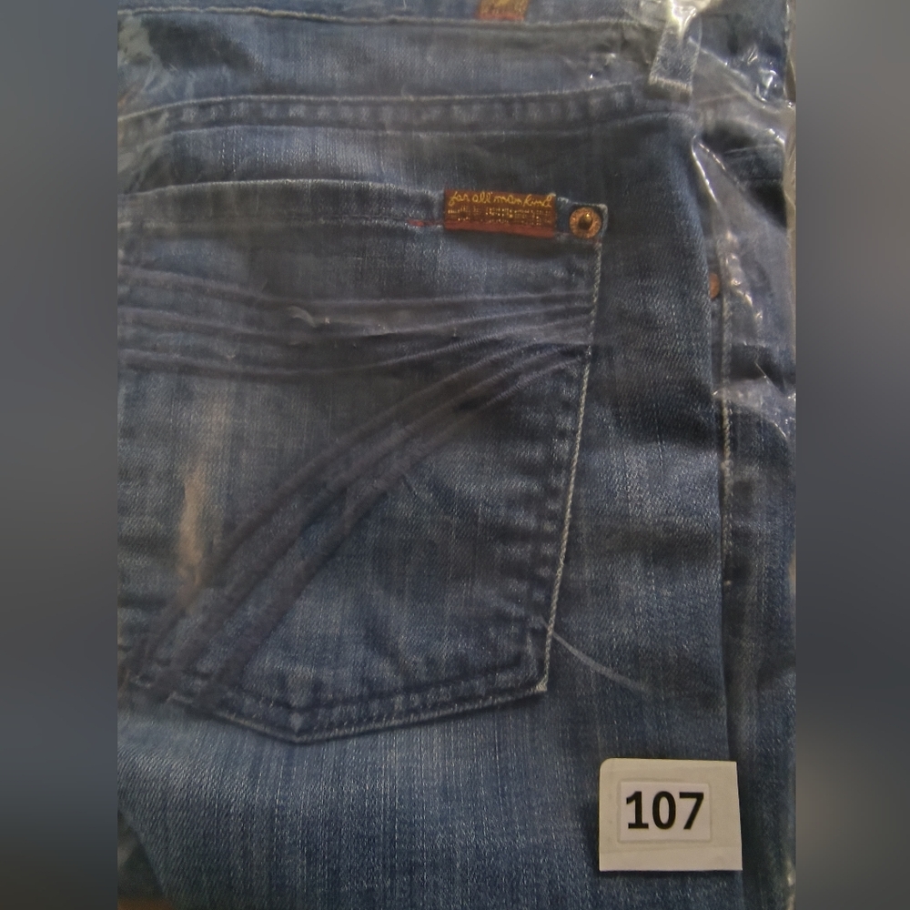 7 For All Mankind Dojo Womens Bermuda Shorts Womens - Picture 9 of 9
